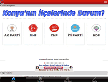Tablet Screenshot of konyahaberler.com